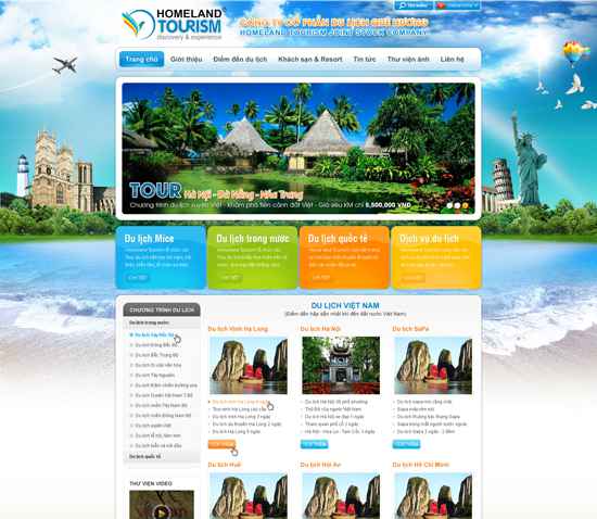 Yếu tố quyết định thành bại của website du lịch